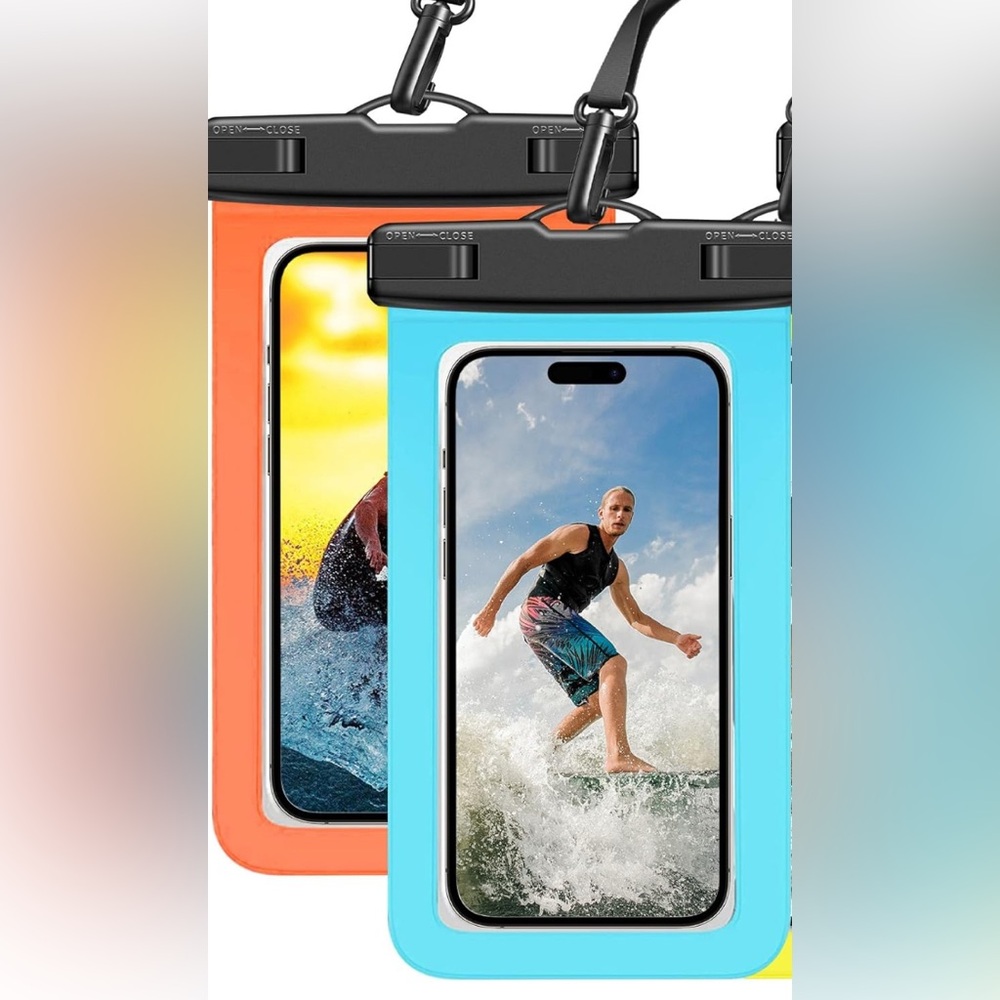 Waterproof Phone Pouch Universal Phone Case Dry Bag Protector iPhone Galaxy OS